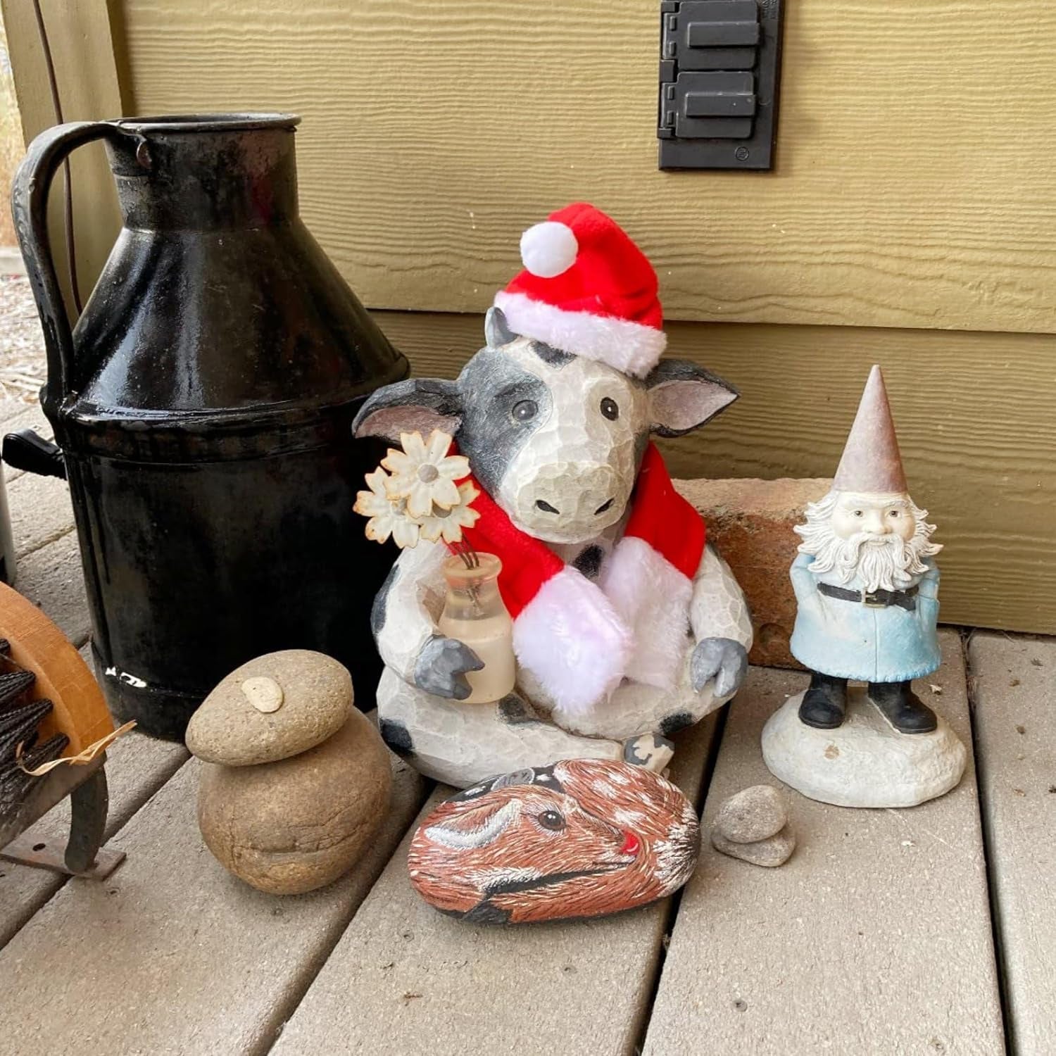 Mini Santa Hat & Scarf Set – Christmas Outfit for Cats, Rabbits & Small Dogs