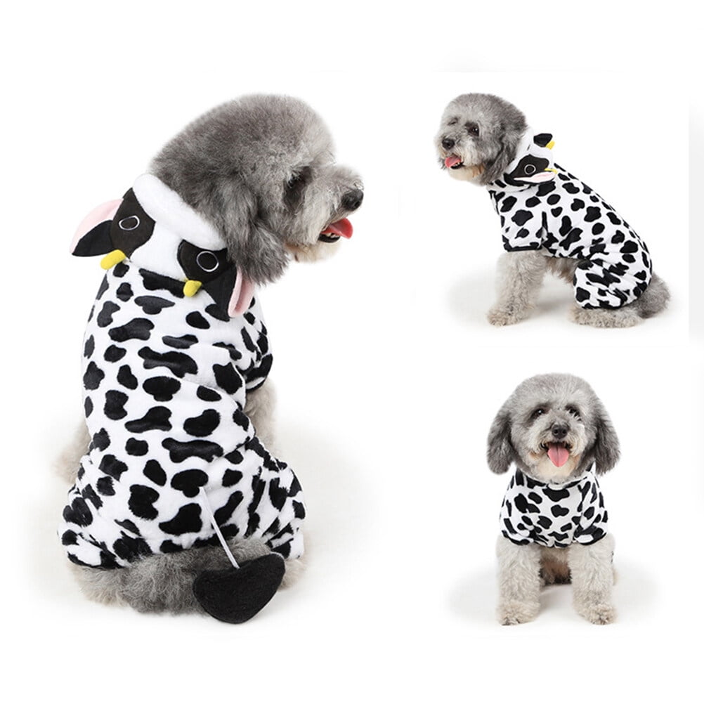 Cow Pet Costume for Dogs - L Size