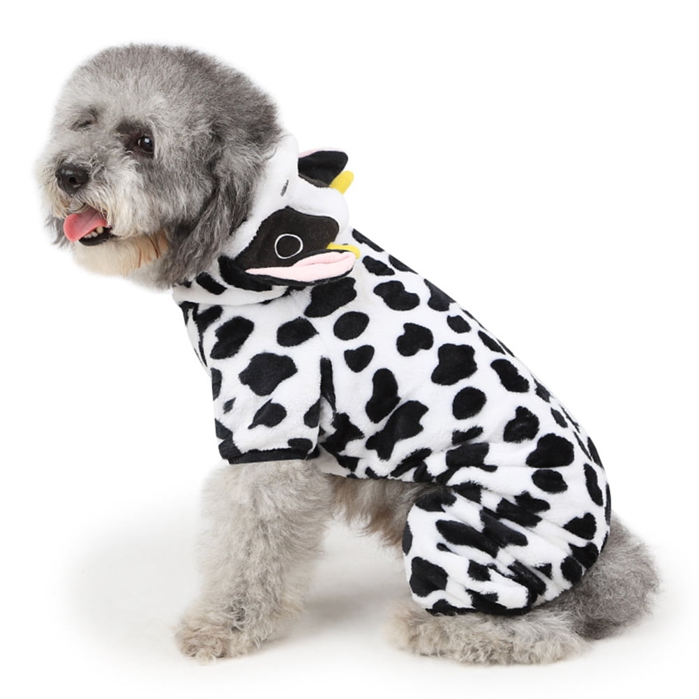 Cow Pet Costume for Dogs - L Size