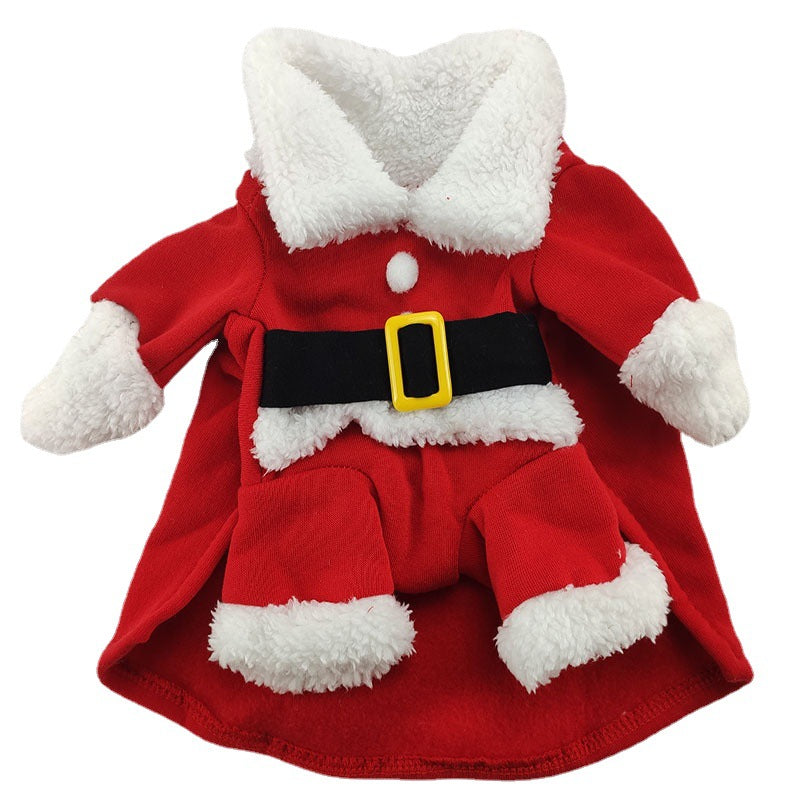 Christmas Pets Santa Costume for Dogs